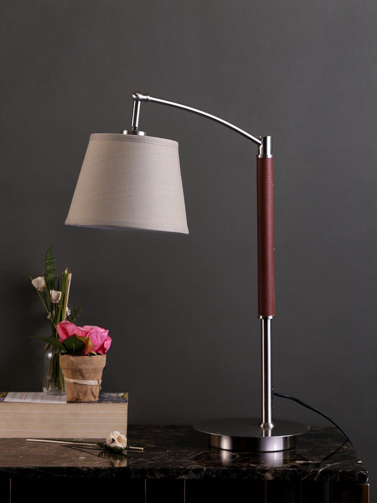 Espen Silver Desk Lamp | Buy Modern Desk Lamps Online India