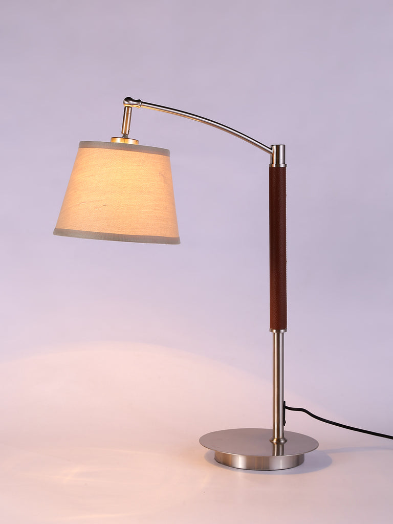 Espen Silver Desk Lamp | Buy Modern Desk Lamps Online India
