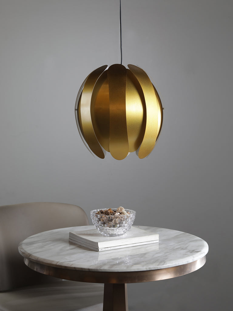 Clermont Gold Hanging Light | Buy Modern Ceiling Lights Online India