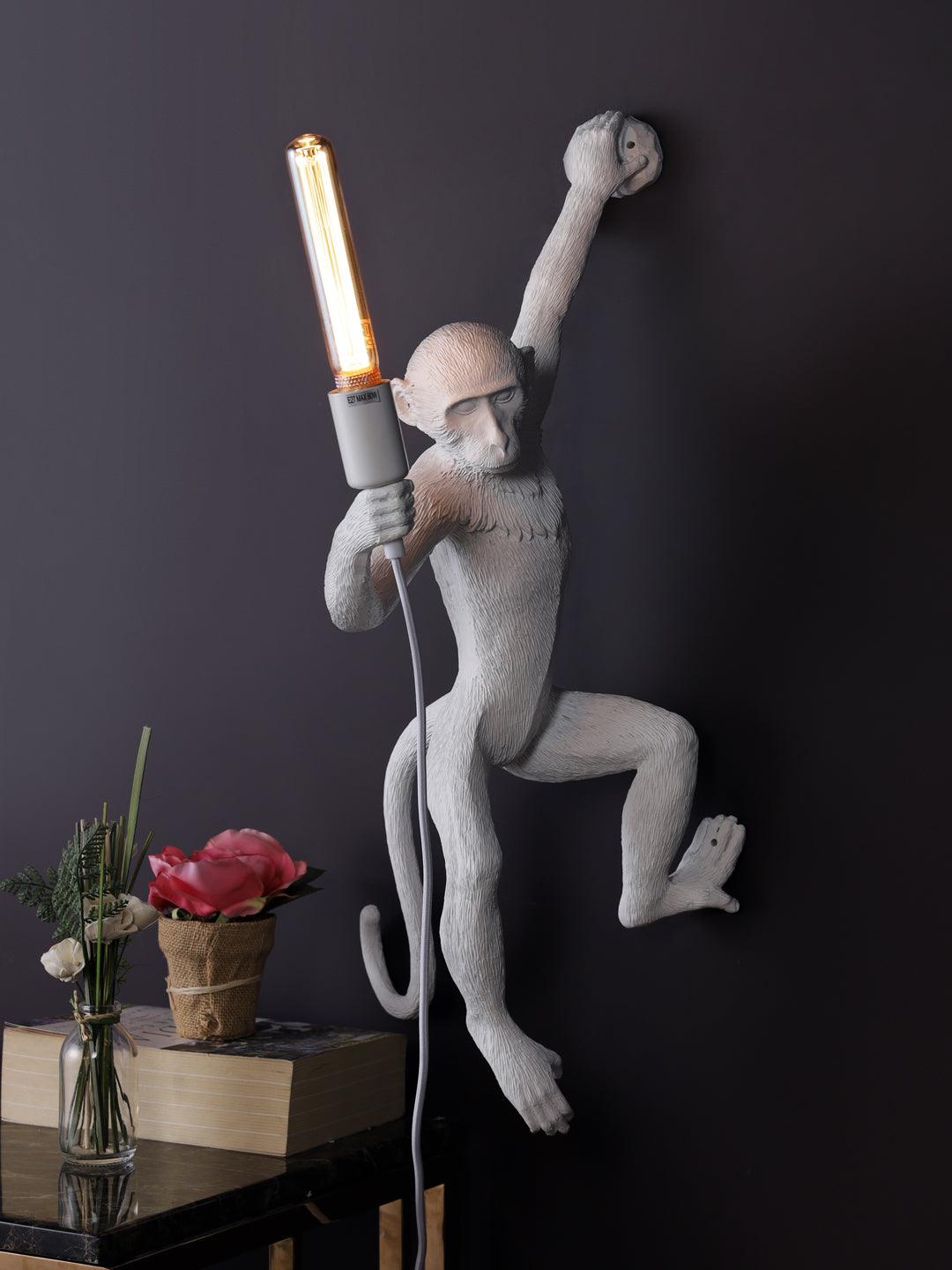 Monkey wall light deals