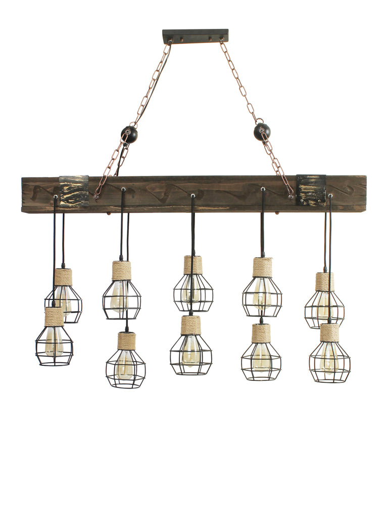 Wire Cage Cluster Vintage Chandelier | Buy Luxury Chandeliers Online India