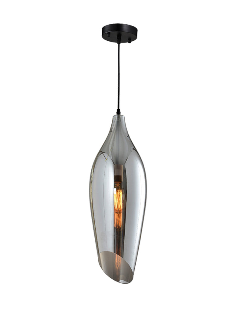 Quino Smoky Glass Pendant Light | Buy Decorative Ceiling Lights Online India