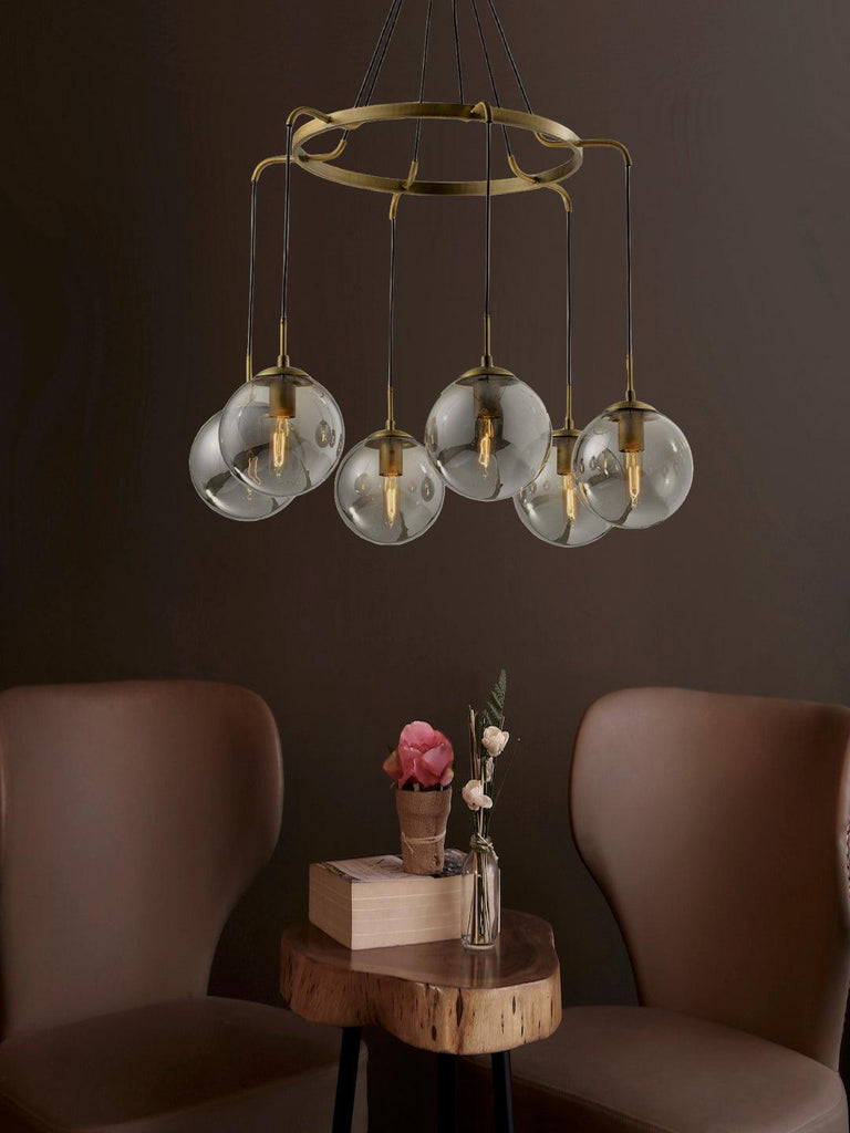Cora Multi Light Cluster Chandelier | Buy Decorative Ceiling Lights Online India
