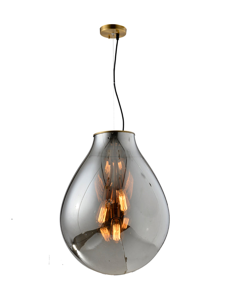 Siora Smoky Glass Pendant Light | Buy Decorative Ceiling Lights Online India