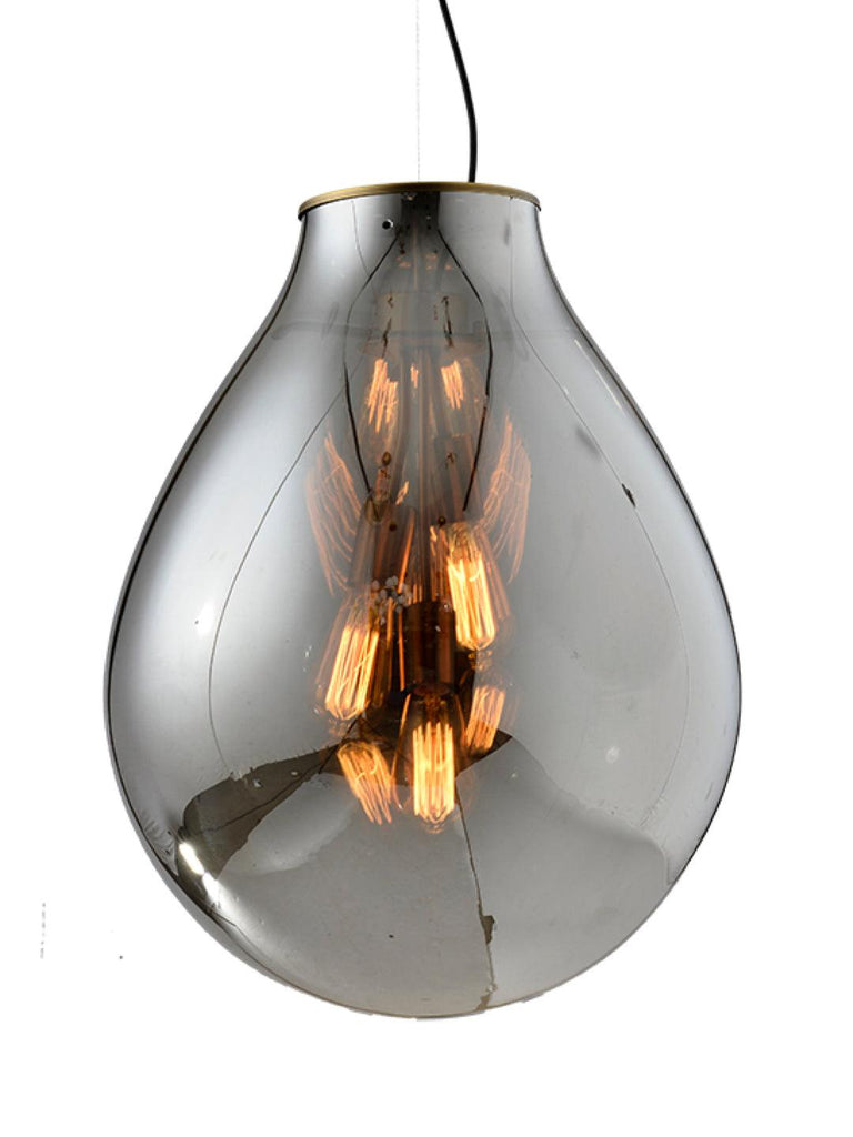 Siora Smoky Glass Pendant Light | Buy Decorative Ceiling Lights Online India