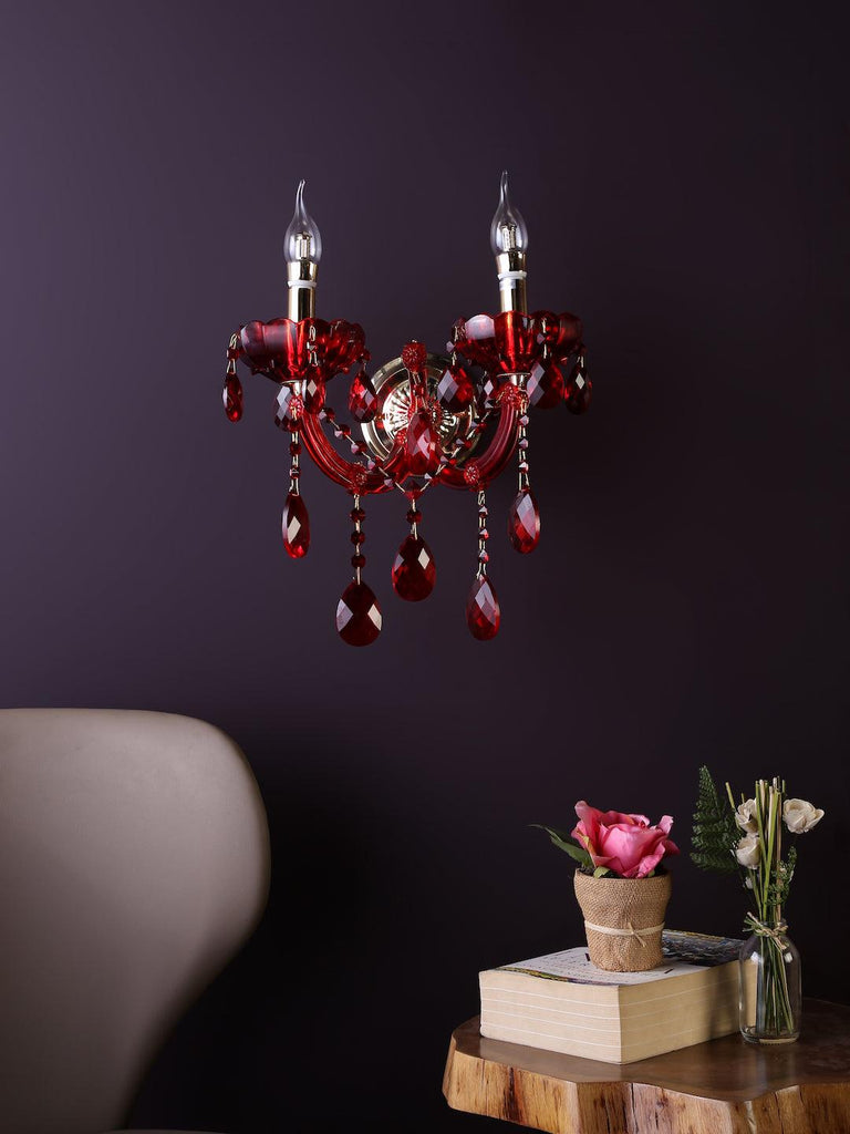 Maria Red | Buy Wall Lights Online in India | Jainsons Emporio Lights