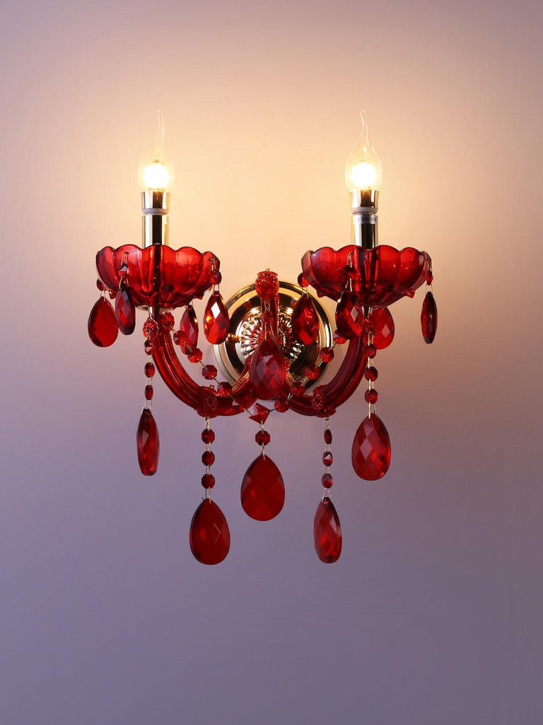 Maria Red | Buy Wall Lights Online in India | Jainsons Emporio Lights