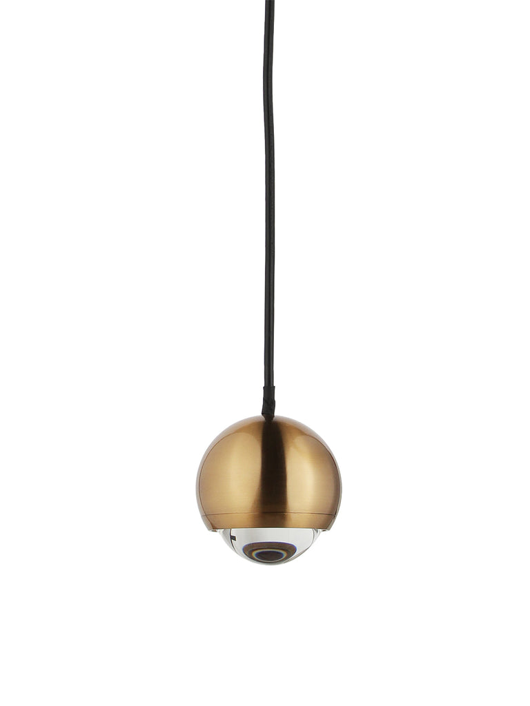 Orion Gold Mini Dome Hanging Light | Buy LED Ceiling Lights Online India
