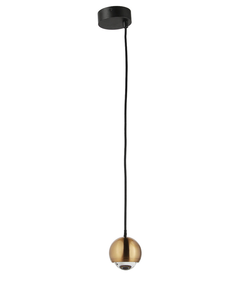Orion Gold Mini Dome Hanging Light | Buy LED Ceiling Lights Online India