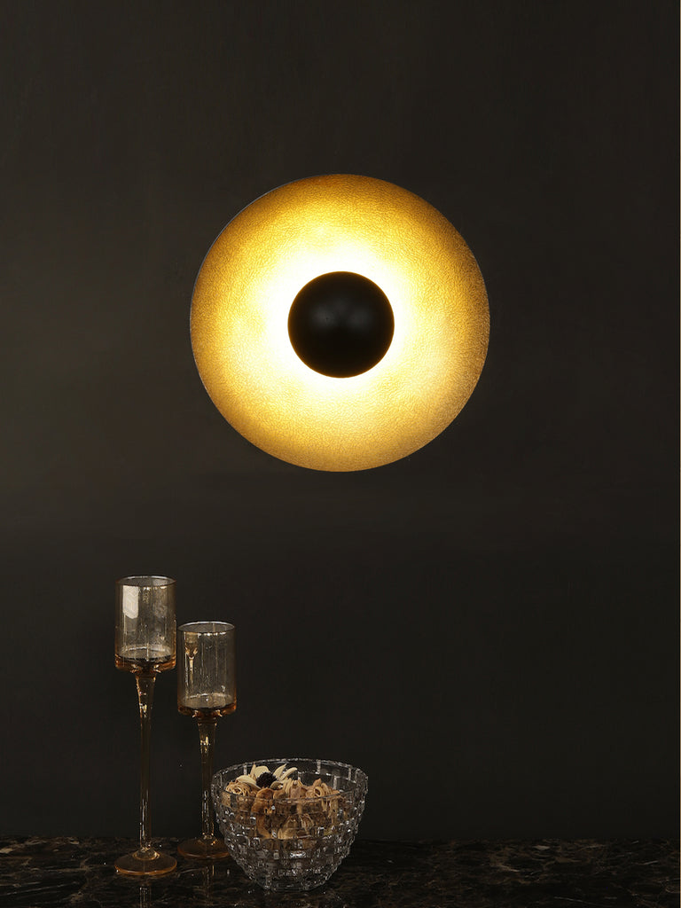 Sadel Reflective Dish Wall Lamp| Buy Vintage Wall Lights Online India
