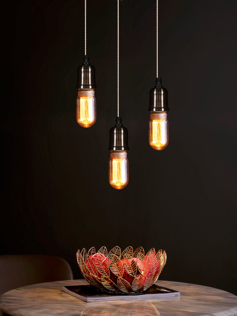 Linton 3-Lamp | Buy Filament Bulbs Online in India | Jainsons Emporio Lights