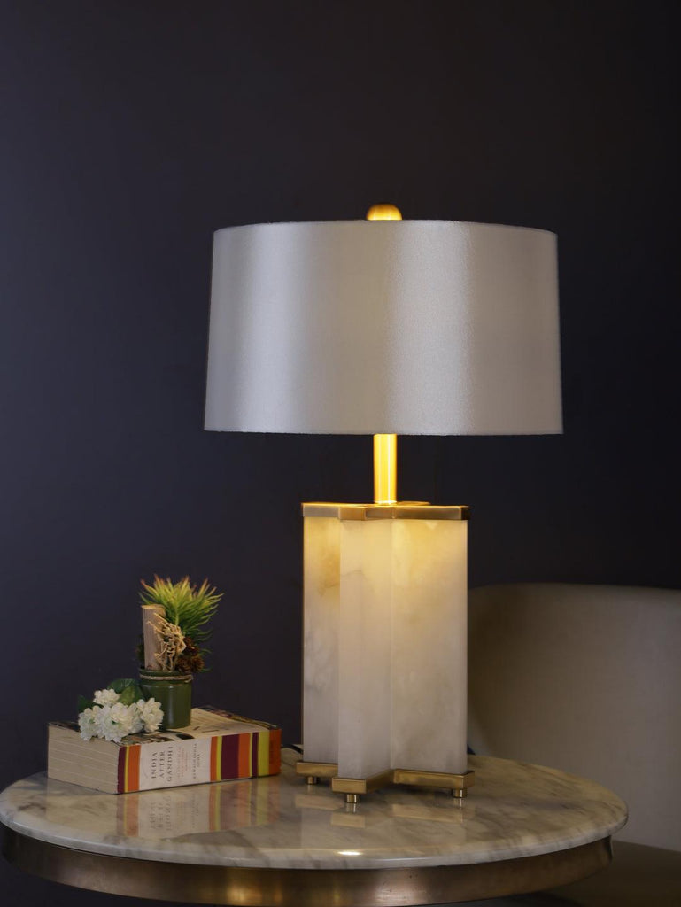 Oscar | Buy Marble Table Lamps Online in India | Jainsons Emporio Lights
