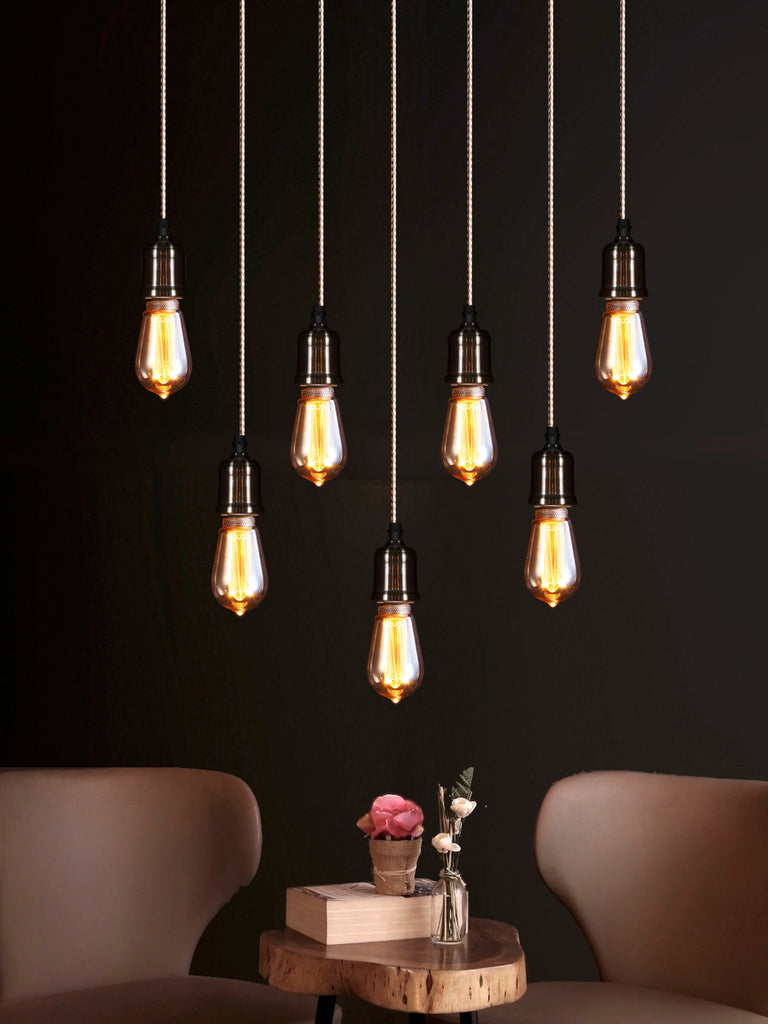 Boston 7-Lamp | Buy Filament Bulbs Online in India | Jainsons Emporio Lights