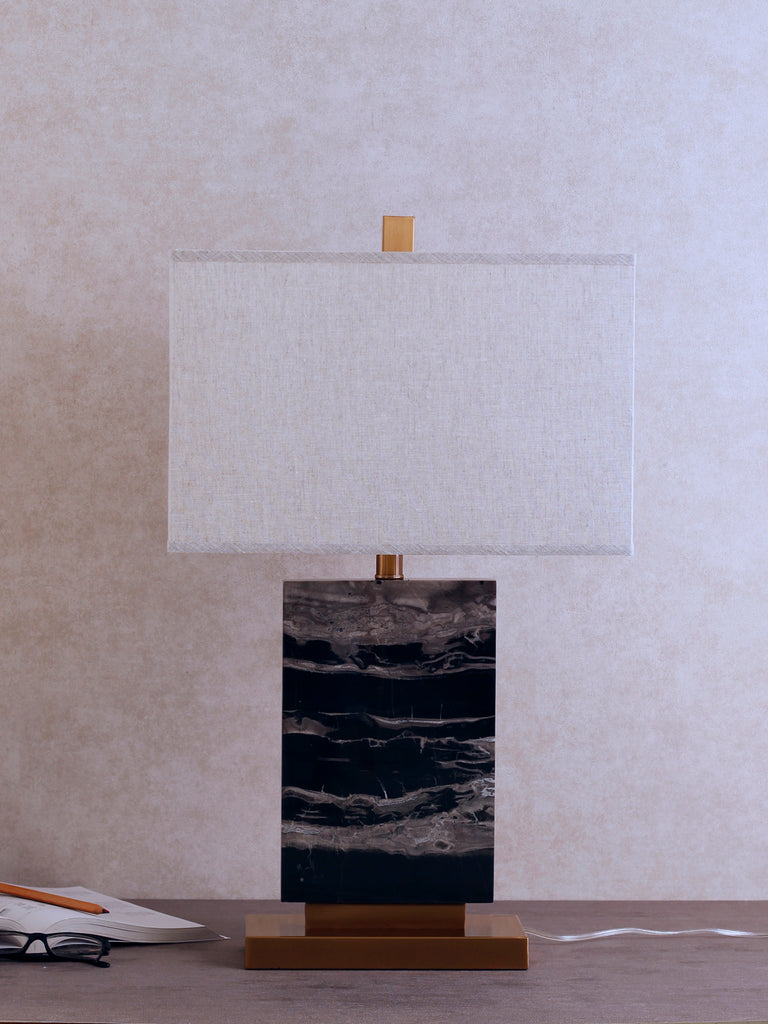 Paulo Marble Luxury Table Lamp | Buy Luxury Table Lamps Online India