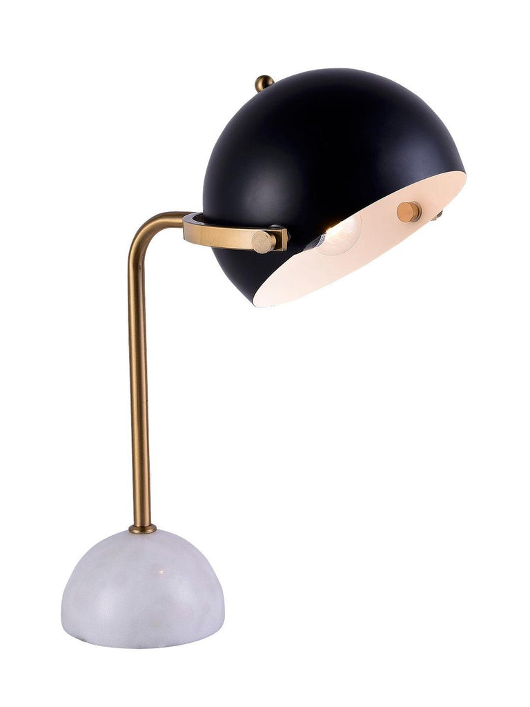 Dumin Black Gold Desk Lamp | Buy Luxury Table Lamps Online India
