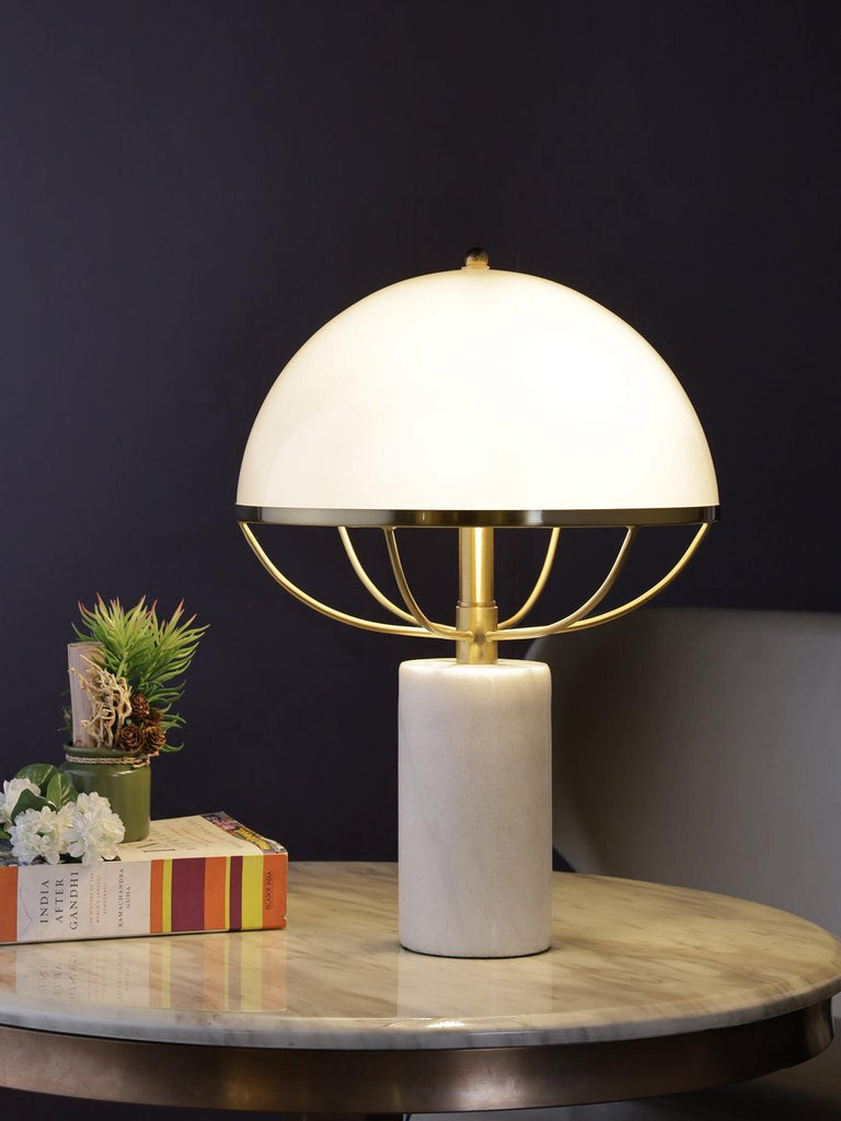 Morris | Buy Marble Table Lamps Online in India | Jainsons Emporio Lights