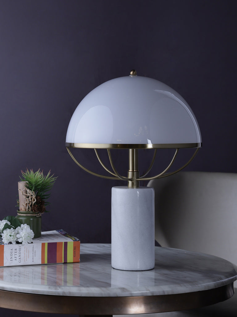 Morris | Buy Marble Table Lamps Online in India | Jainsons Emporio Lights