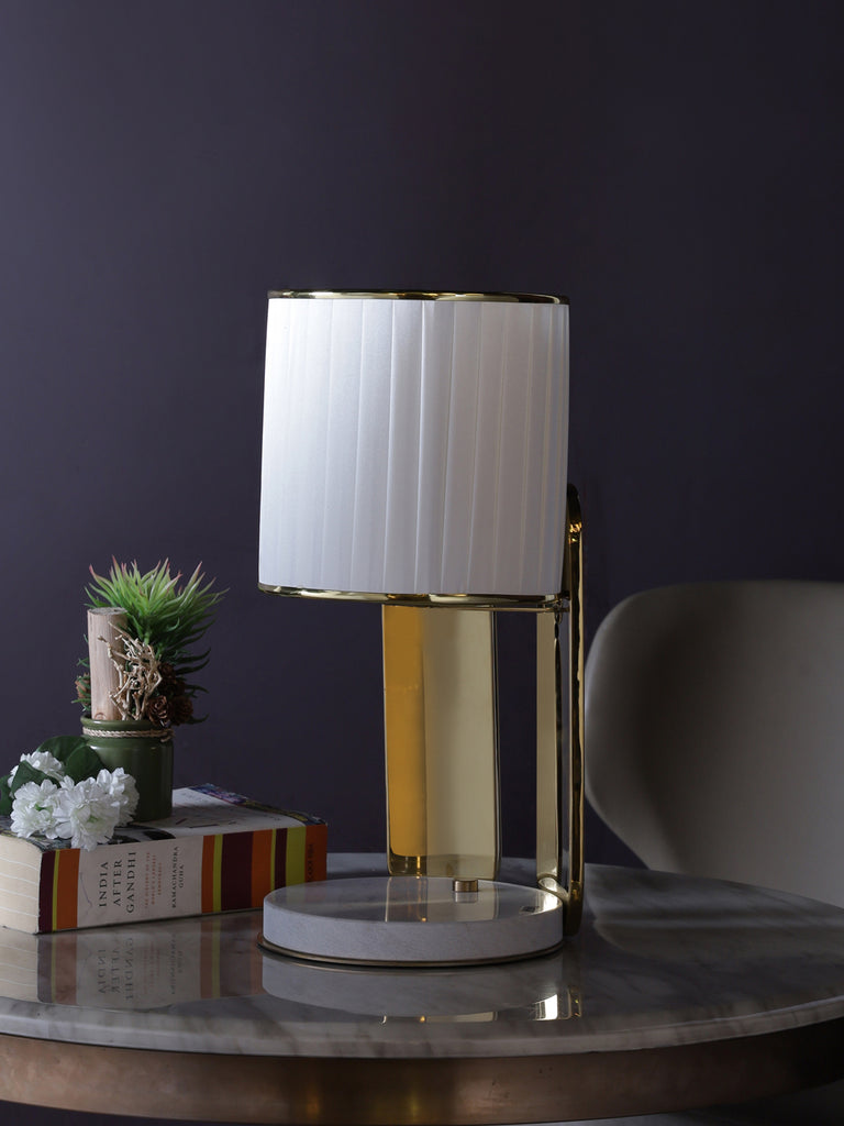 Herbert | Buy Marble Table Lamps Online in India | Jainsons Emporio Lights