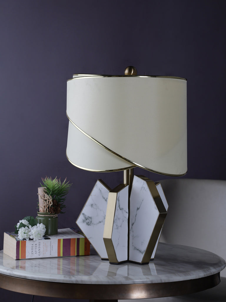 Harvey | Buy Marble Table Lamps Online in India | Jainsons Emporio Lights