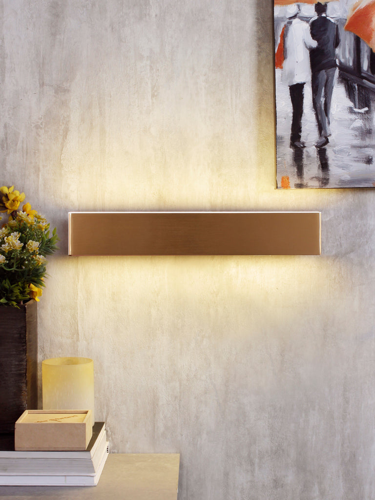 Trafford LED Gold Bathroom Light | Buy LED Wall Lights Online India