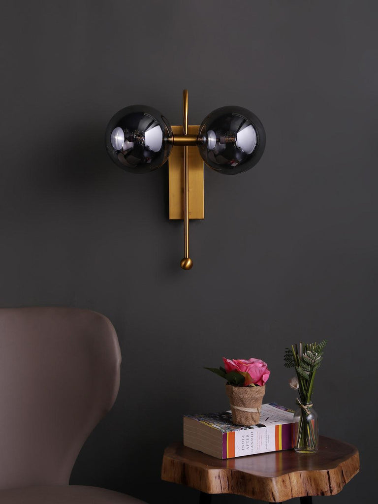 Otis Smoked | Buy Wall Lights Online in India | Jainsons Emporio Lights