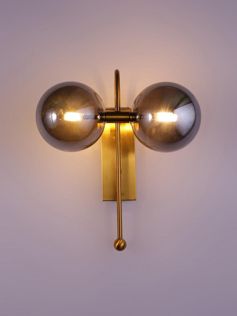 Otis Smoked | Buy Wall Lights Online in India | Jainsons Emporio Lights