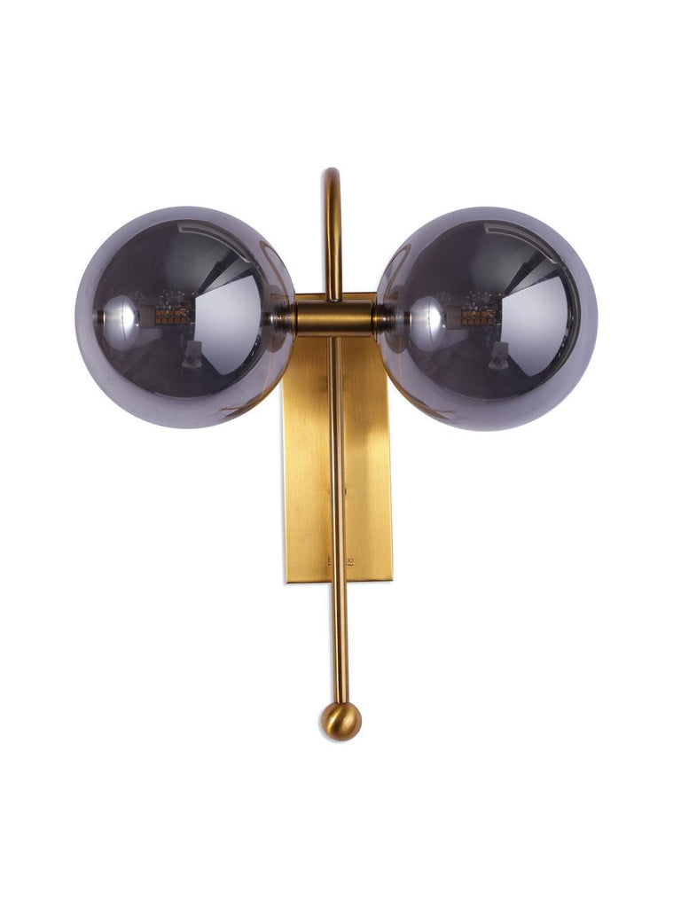 Otis Smoked | Buy Wall Lights Online in India | Jainsons Emporio Lights