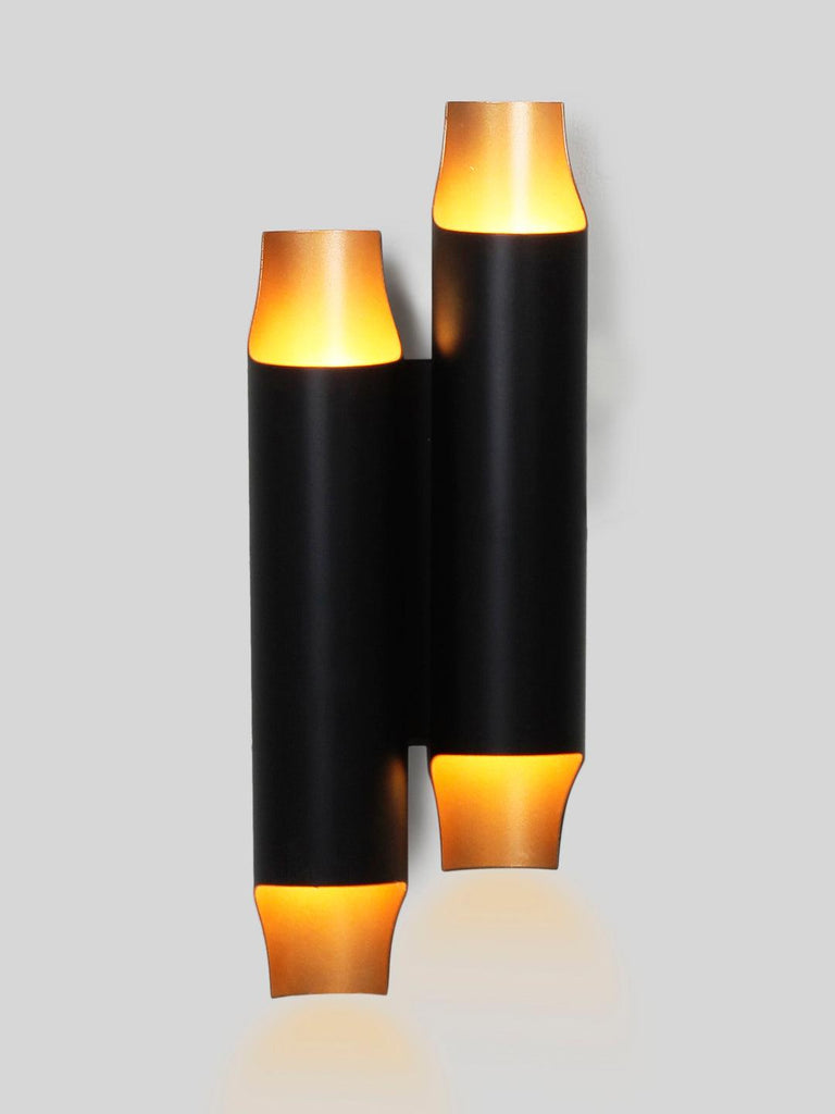Coltra Black Gold Wall Light | Buy Modern Wall Lights Online India