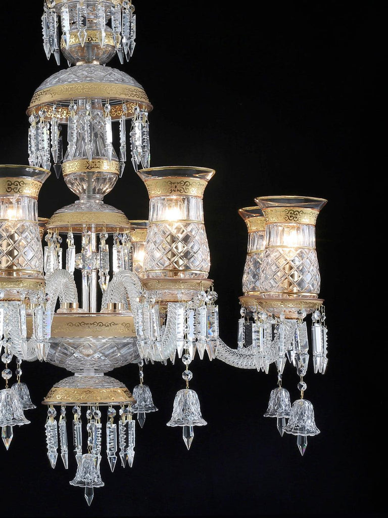 Diana Gold Crystal Chandelier| Buy Crystal Chandeliers Online India