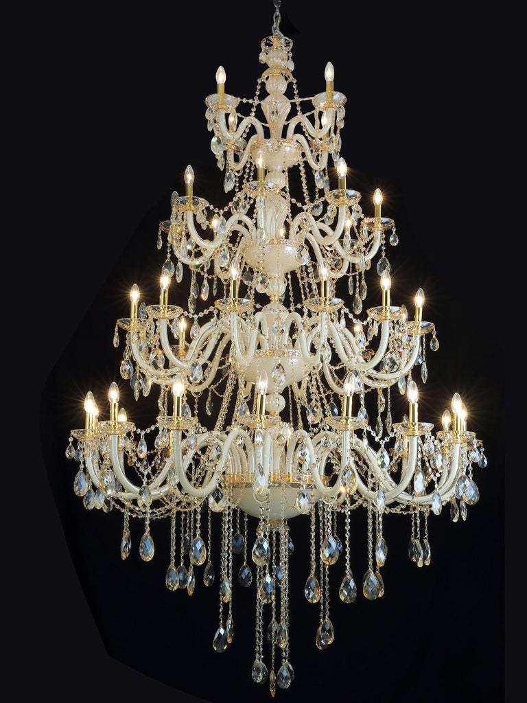 Helena Gold Crystal Chandelier| Buy Crystal Chandeliers Online India