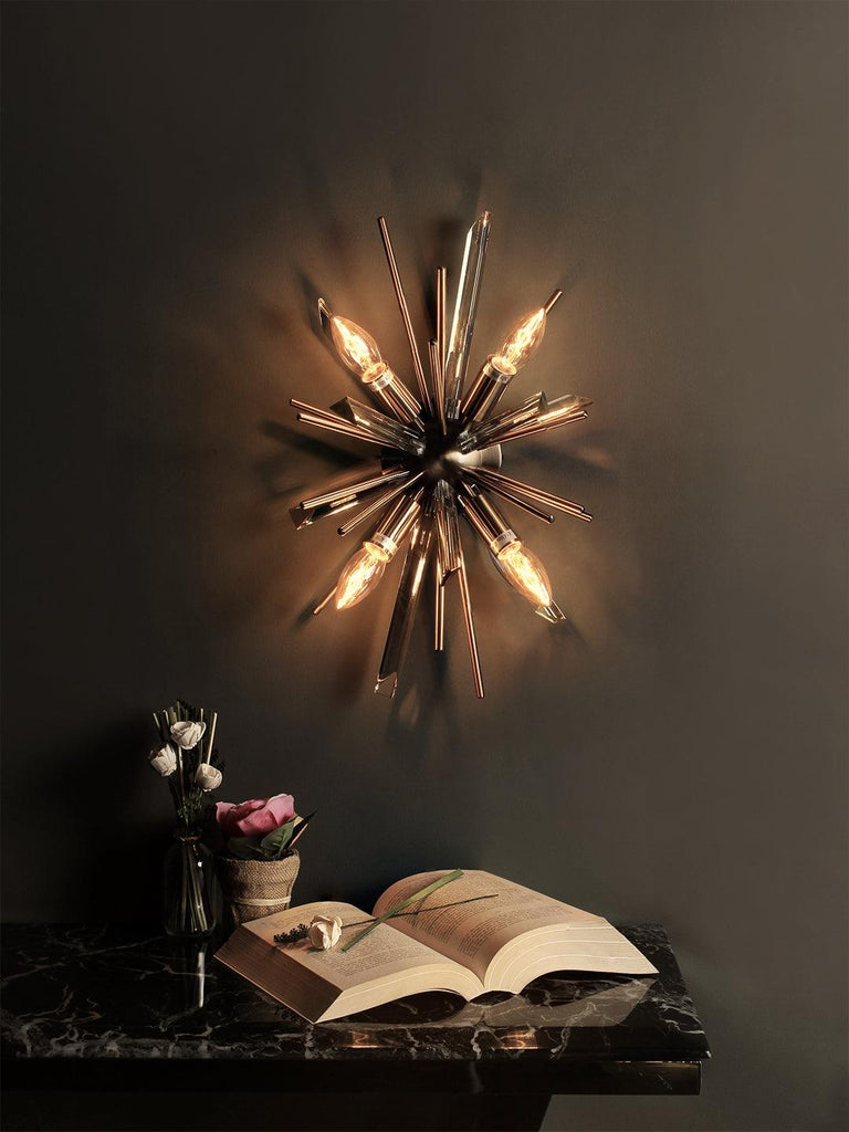 Galaxy Gold Wall Light | Buy Sputnik Wall Lights Online India