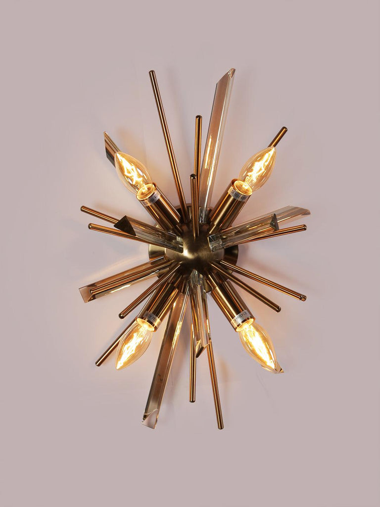 Galaxy Gold Wall Light | Buy Sputnik Wall Lights Online India