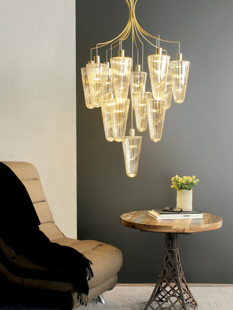 Clover Crystal Chandelier | Buy  Chandeliers Online India