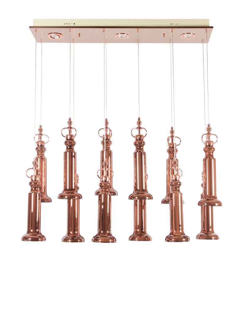Valencia Linear Linear Chandelier | Buy  LED Chandeliers Online India