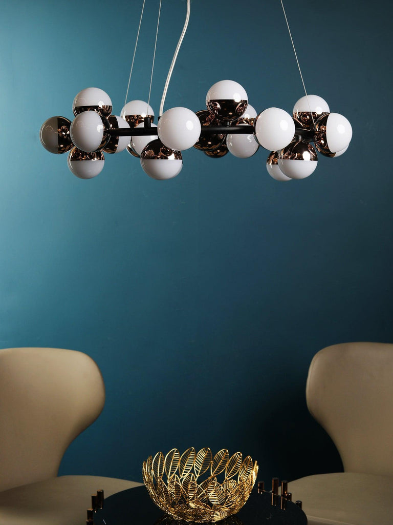 Ingro Sputnik Gold Chandelier | Buy Decorative Chandeliers Online India