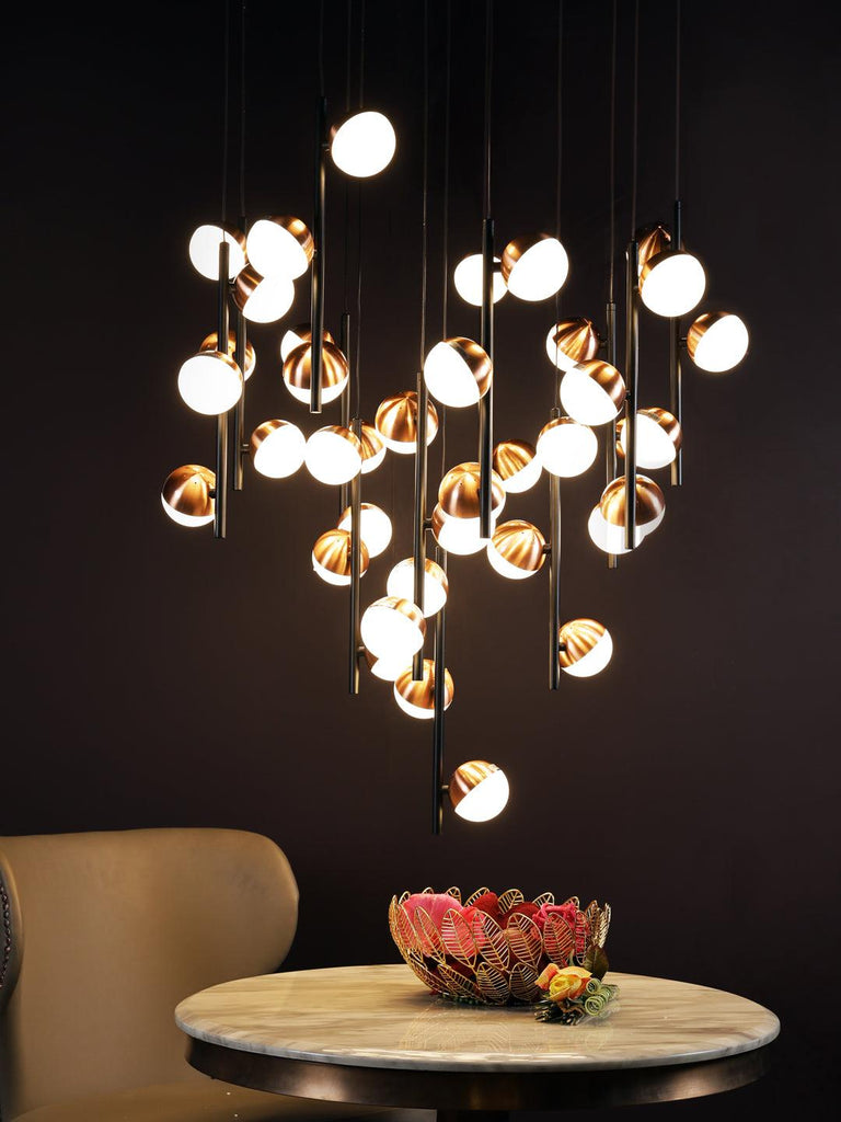 Justin 39-Lamp | Buy Luxury Chandeliers Online in India | Jainsons Emporio Lights