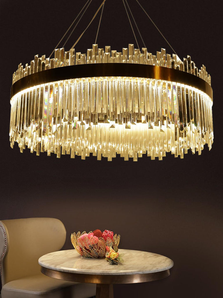 Ravin | Buy Crystal Chandeliers Online in India | Jainsons Emporio Lights
