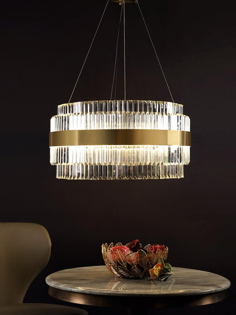 Davin | Buy Crystal Chandeliers Online in India | Jainsons Emporio Lights